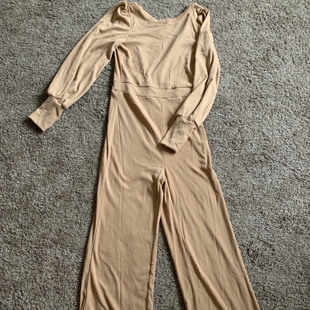 Tan Knitted Jumper